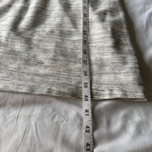 Old Navy Long Sleeve Textured Knit Shift Dress Marled Gray X-Large Boardwalk - Picture 13 of 15